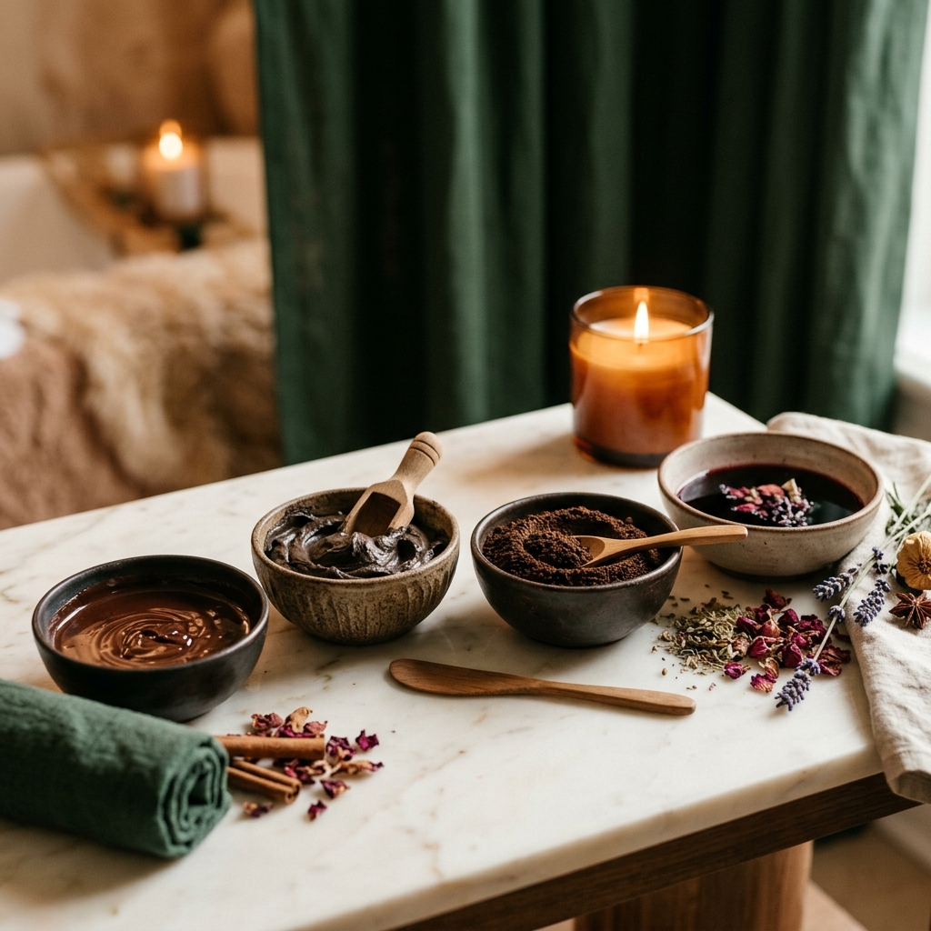 Elementos naturales para terapias alternativas de spa.